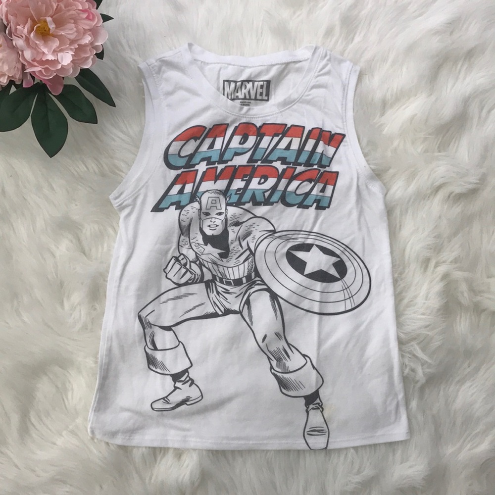 Captain America vintage tank top